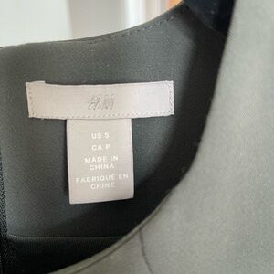 H&M Charcoal Gray Dress